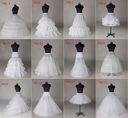 In Stock Hoops Ball Gown Bridal Petticoat Bone Full Crinoline Petticoat Wedding Skirt Slip New