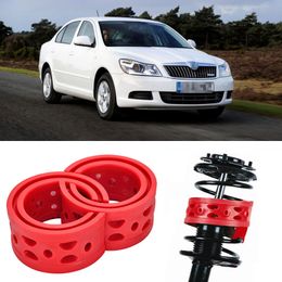 2pcs Super Power Rear Car Auto Shock Absorber Spring Bumper Power Cushion Buffer Special For Skoda Octavia