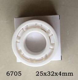 10pcs 6705 full Ceramic ball bearing 25x32x4 mm Zirconia ZrO2 bearings 25*32*4 mm