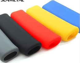 Car Handbrake Covers Sleeve Silicone Gel Cover Anti-slip Parking Hand Brake Grips Sleeve Universal Decoration Auto Accessories