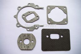 2X Full gasket set for Mitsubishi TL43 Brush cutter free shipping replacement part