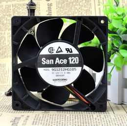 San Ace 120*120*38 12cm SANYO 9G1212HG105 12V 0.98A 4 wire IBM fan