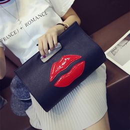 Cheap Pink Lips Clutch