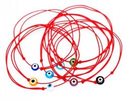 Free Ship 100pcs Red String Evil Eye Lucky Red Cord Adjustable Bracelet NEW