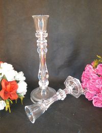 European Style Brief Single Crystal Candlestick Modern Home Accessories Romantic Wedding Candlesticks