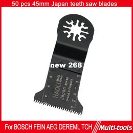 50 pcs 45mm Precision Japan teeth Oscillating multifunction power tool Saw Blade for AEG, Fein, Dremel ,TCH etc, FREE SHIPPING