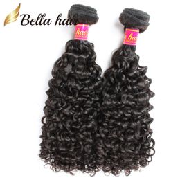 2pcs lot high quality peruvian extensions weaves natural color 1024inch grade 9a curly hair