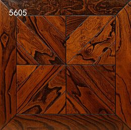 antique black color elm hardwood flooring engineered wood floor inner decoration wallpaper effect handmade square designed casette art parquet medallion inlay
