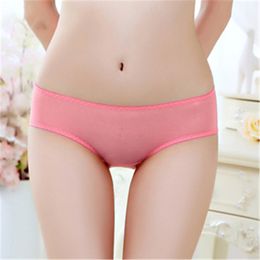 Sexy Women Briefs Underwear Soft Comfortable See Through Transparent Nylon Solid Colour Ultra-thin Briefs Pants Mesh Underwear S3005