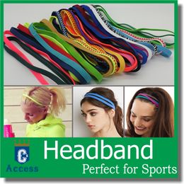 Elastic Sport Headbands Hairband Soccer Tennis Headband