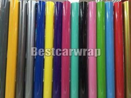 Various Colors Ultra Gloss Vinyl For Car Wrap Covering With air release with 3 Layers Low tack glue 3M quality Size 1 52x20m Roll220I