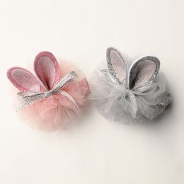 New Baby Hair Clips Korean Style Princess Girls Hair Barrettes Cartoon Rabbit Ears Kids Cute Hairpins Animal Design