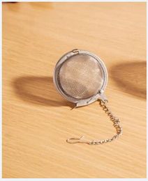 Best Price 200pcs/lot Stainless Steel Tea Pot Infuser Sphere Mesh Strainer Ball Free shipping