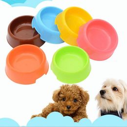 200pcs New dog bowl High quality environmental protection PP resin pet bowl for dogs food and water feeding bowl for pet dog cat