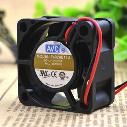 Original AVC F4020B12U 12V 0.28A 4CM 40*40*202 wire large air volume cooling fan