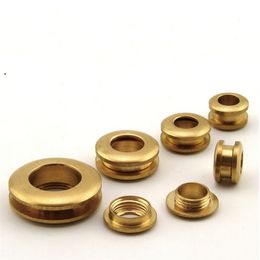 10 pieces brass gas hole screw Threaded nail Connexion eyelet DIY bag belt part hardware handmade buckle