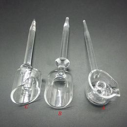 High Quality Quartz Nails Carb Caps Domeless Quartz Banger Nail With 18mm Universal Hookah Glass Bong Smoking Water Pipe VS Titanium Nails