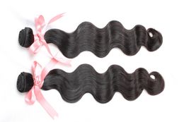 8 30 malaysian virgin human hair weave 2pcs malaysian body wave extensions natura black Colour dyeable remi hair greatremy drop shipping