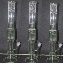 Super Size 19 Inch Honeycomb Glass Bong Water Pipes Hookahs With 18.8mm bell shape beautiful durable