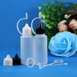 100 Sets/Lot 20ml Plastic Squeezable Dropper Bottles With Metal Needle Caps & Rubber Safe Tips LDPE Liquid EYE DROPS Vapor OIL Flux 20 mL