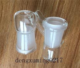 on sale glass water pipe 18mm to 14mm female adapter glass converter adapter for glass bongs pipes