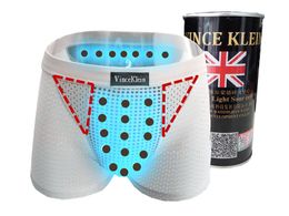 Britain who pants authentic gold canned ninth hollow out mesh underwear men of magnetic therapy and health protection of ice silk boxer brie