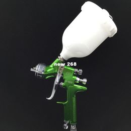 SAT1131 free shipping paint pressure pot pneumatic paint spray gun hvlp nozzle gun for car