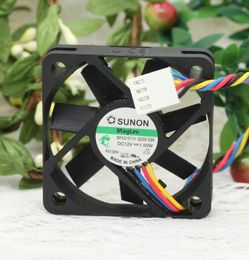 Original SUNON MF50101V1-Q030-S99 5010 12V 1.50W 50*50*10MM 5 cm four wire PWM fan