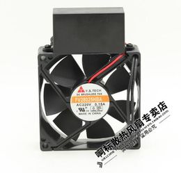 Y.S.TECH FV28025HBA 8025 0.15A 80*80*25mm 220V 2 wire AC fan with capacitor