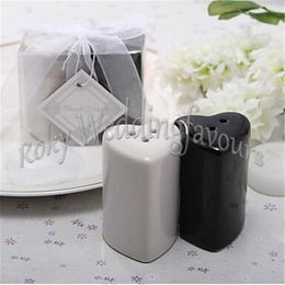 24Sets Ceramic Double Hearts Salt & Pepper Shakers Wedding Favours Engagement Party Keepsake Party Ideas Bridal Shower