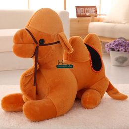 Dorimytrader 65cm X 55cm New Hot Large Plush Animal Camel Toy Giant Stuffed Soft Cartoon Baby Doll Nice Gift Free Shipping DY61148