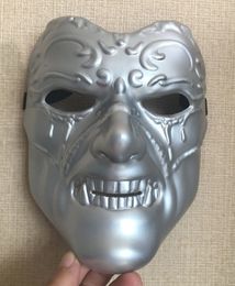 New Cosplay Delicated Silver Devil Mask Festival Party Halloween Masquerade Party Adult Mask