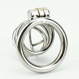 Chastity Devices High quality Male Chastity Device Bird Lock Stainless Steel Cock Cage #R172