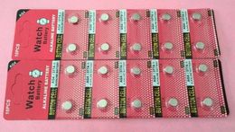 2000pcs AG4 LR626 SR626 377A 1.5V Alkaline Button Cell Battery Watch Battery 10pcs per Card