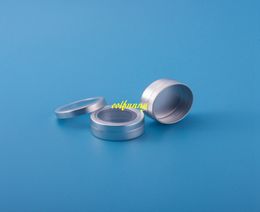 50pcs/lot Free shipping 25g Empty Aluminum tin jars 25ml Aluminum container cosmetic packaging pot With window cap box