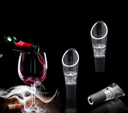 Red Wine Aerating Pourer Spout Decanter Wine Aerator Quick Aerating Pouring Dining Bar Pourer Wine Accessories Tool gift