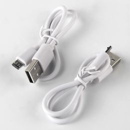 Android Smart phone Mirco USB Chargers Cable Cord For E Cigarette Battery Samsung HTC Nokia Sony White
