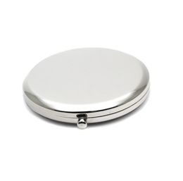 NEW Silver Compact Mirror Blank 65m Cosmetic Pockmet Magnifying Mirror Gift Favours #M065P DROP SHIPPING