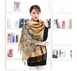 30PCS autumn winter new fashion woman National Cotton and linen tassel scarf ladies keep warm scarf sunscreen 180cm 8colors free shipping