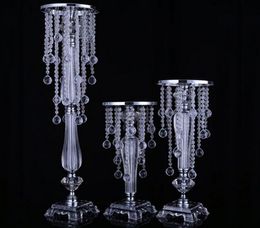 70cm tall, Hot Crystal wedding Centrepiece flower stand for table or floor decoration with high quality
