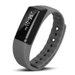 A2 intelligente Bluetooth 4.0 Guarda il tasto di tocco USB Plug IP65 Wristband chiamate SMS Reminder Smartwatch