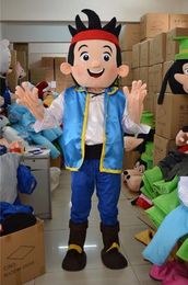 2017 Factory direct sale Jake and the Never Land Pirates mascotJake and the Never Land Pirates mascot costume free shipping