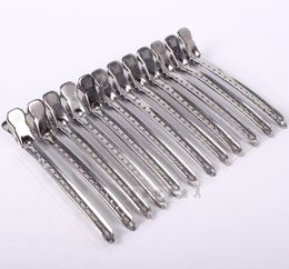 Wholesale authentic duckbill clip Stainless steel clip hair special positioning clamp GaPi alligator hair partitions 12pcs/lot