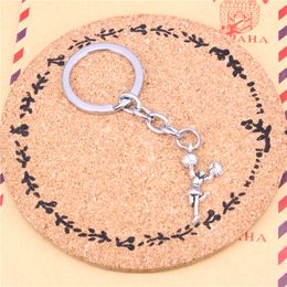 Keychain cheer cheerleader Pendants DIY Men Jewellery Car Key Chain Ring Holder Souvenir For Gift