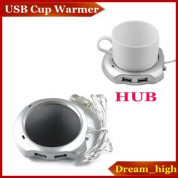 4 Port USB HUB Office Coffee Tea Cup Warmer [WarmerPad 4USB 4 Port USB HUB Office Coffee Tea Cup Warmer [WarmerPad 4USB