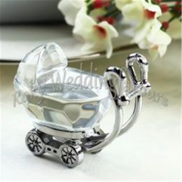 Free Shipping 50PCS Collection Crystal Baby Choice Crystal Baby Carriage Favours 1st Birthday Party Favours Baby Shower