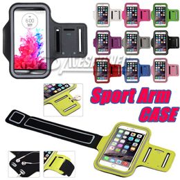 Cases For Iphone 11 Pro Max Waterproof Sports Armband Running bag Workout Holder Pounch Phone Case Galaxy Note 10 Plus Arm