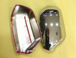 High quality ABS chrome 2pcs door mirror cover For Mazda6 2003-2011without turn signal light342Q