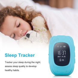 Q50 Kids Smart Watch GPS LBS Double Location Safe Children Watch Activity Tracker SOS Card for Android and IOS Cheapest Free DHL 30pcs