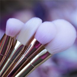 no 7 foundation NZ - Cosmetic Brushes Set Powder Foundation Eyeshadow Eyeliner Lip Brush Tool 7 pcs